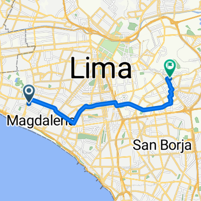 De Trinidad María Enríquez a Avenida Nicolás Arriola