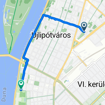 Bulcsú utca to Budapest