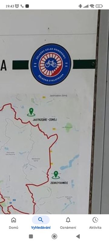 Železná cyklotrasa