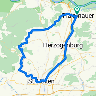 Route in Traismauer