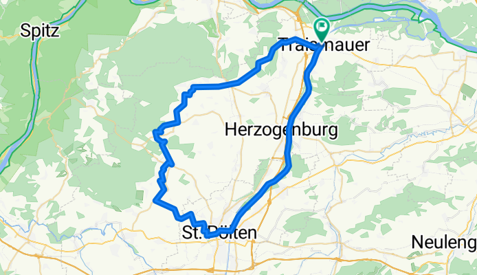 Route in Traismauer
