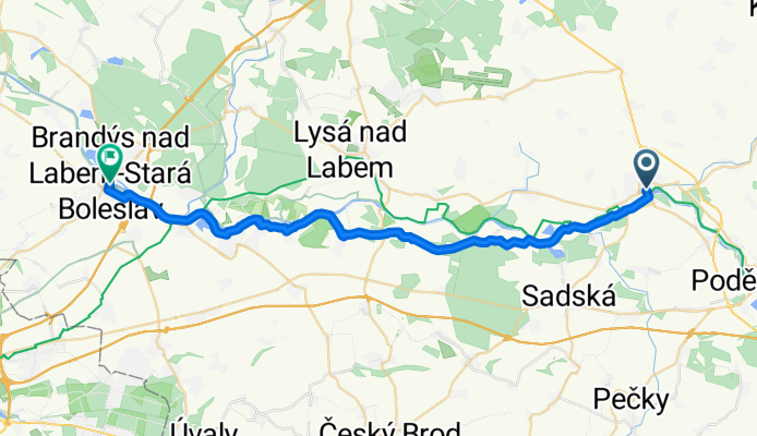 Nymburk - Brandýs nad Labem-Stará Boleslav