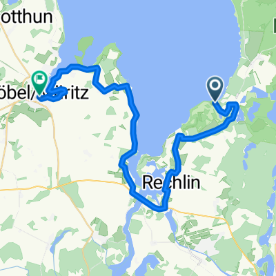Von Rechlin bis Röbel/Müritz