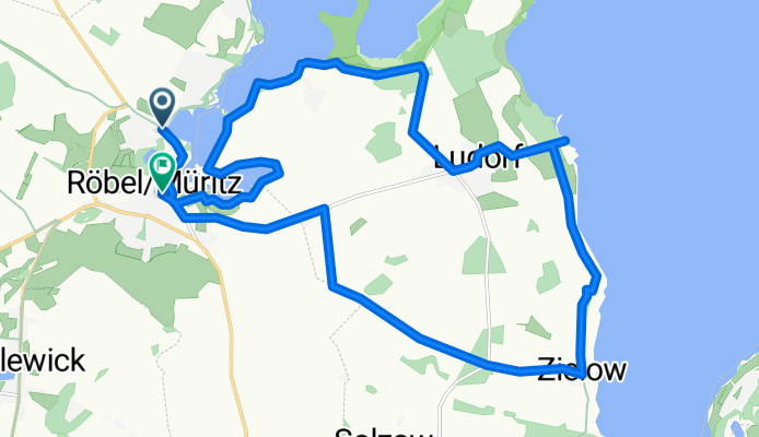 Röbel Westschleife 23km