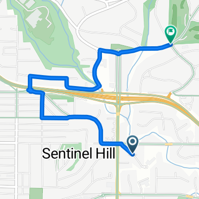 Route in West Vancouver