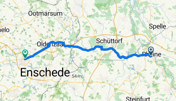 Hengelose Es, Hengelo nach Poststraße, Rheine