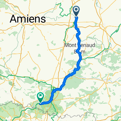 LILLE PARIS J2 - Bapaume - Lacroix-Saint-Ouen