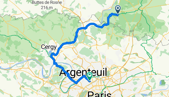 LILLE PARIS J3 - Lacroix-Saint-Ouen - Asnières sur Seine