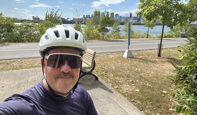 Foto 2 der Bikemap-Route "Rue Stayner, Westmount to Boul Dorchester O, Westmount"