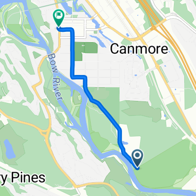 Canmore à Main St, Canmore