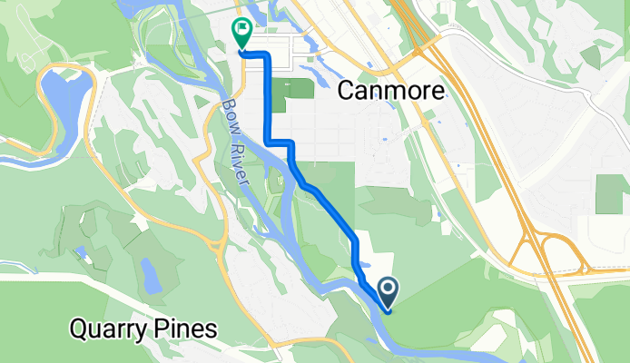 Canmore à Main St, Canmore