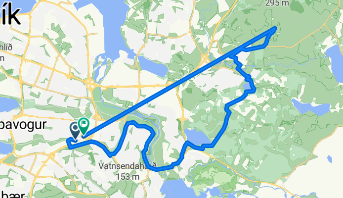 Skógarhjalli, Kópavogur to Skógarhjalli, Kópavogur