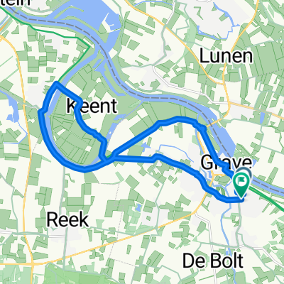 Rit naar Oorlogsmonument Keent