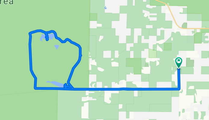 Robert and Patricia ride to Long Lake and to the campground and back Washburn