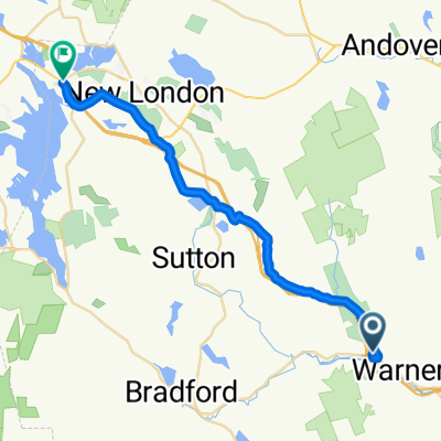 Route 103 W, Warner to NH-103A, New London