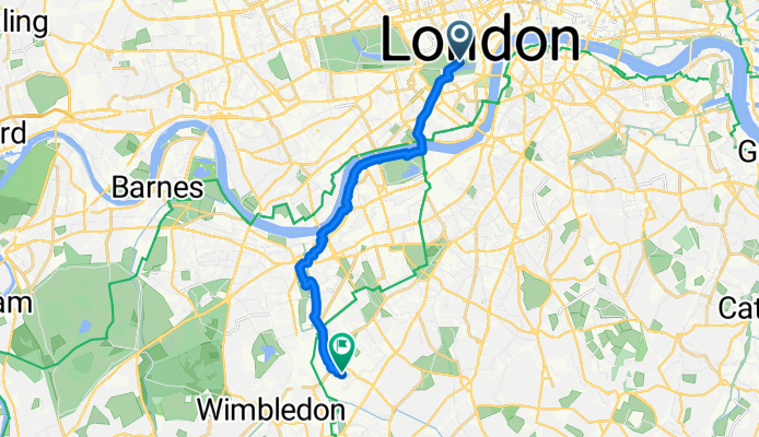 The Mall, London to Thurso Street, London