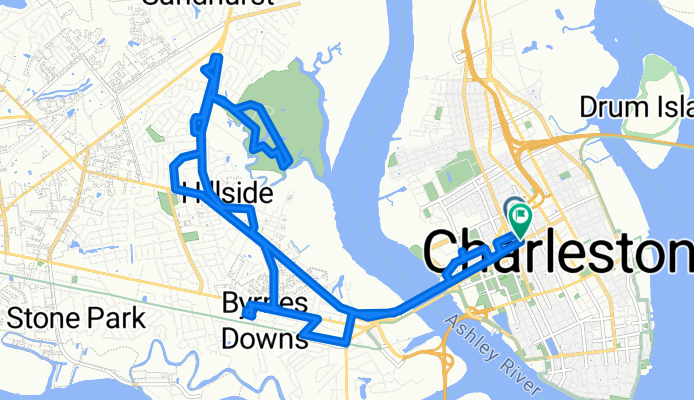 Ashe Street to Ashe Street