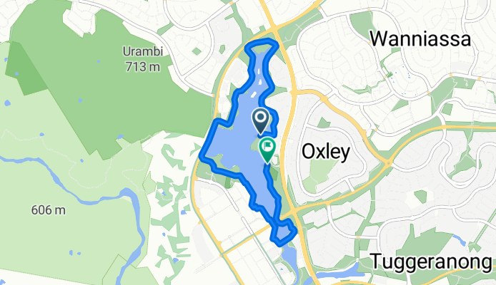 Lake Tuggeranong ride