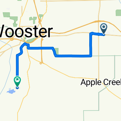 Judy Ave, Apple Creek to CR-176, Wooster