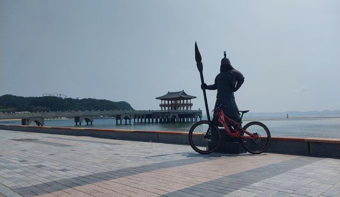 Photo 2 of the Bikemap route "매산제1코스"