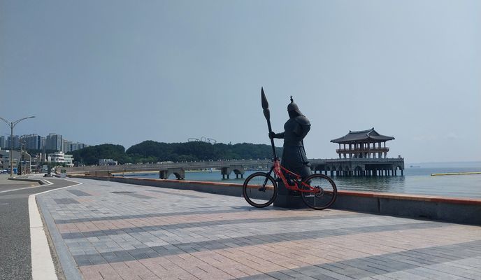 Photo 1 of the Bikemap route "매산제1코스"