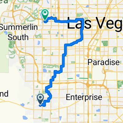 Golf Course St, Las Vegas to W Pebble Rd, Las Vegas