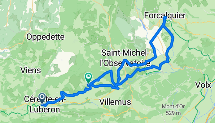 Céreste - Reillanne