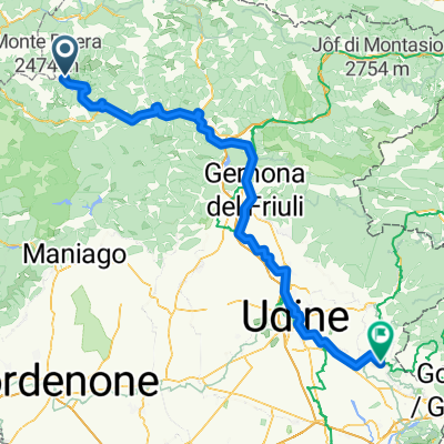 Gemona - Cervignano del Friuli