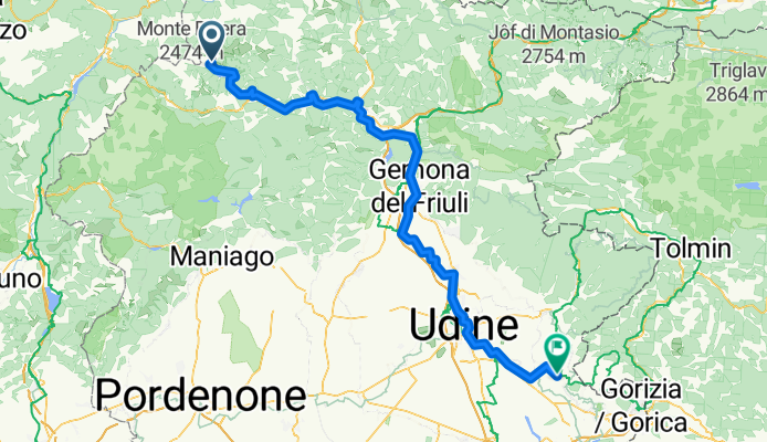 Gemona - Cervignano del Friuli