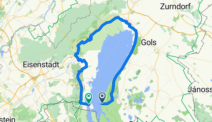 Seebad - Badeanlage-Fertő tó osztrák kör