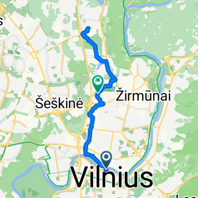 Gedimino pr., Vilnius to Vilnius