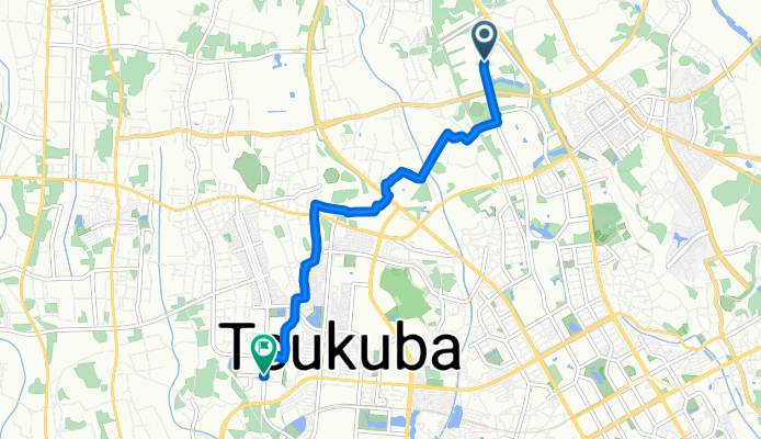Tennodai 2-Chōme, Tsukuba to Tokodai 5-Chōme, Tsukuba