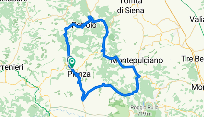 Val d'Orcia Pienza, Montefollonico, Montepulciano, Montechiello