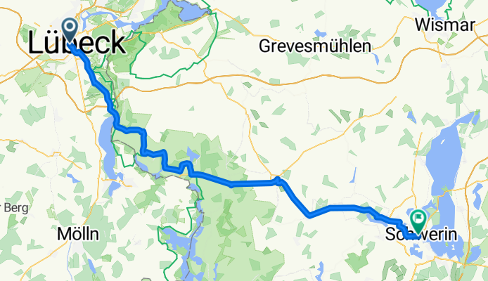 Schwerin - Lübeck