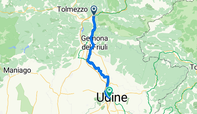 Tag 5 - von Carnia nach Udine
