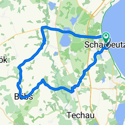 Strandallee, Scharbeutz nach Strandallee, Scharbeutz