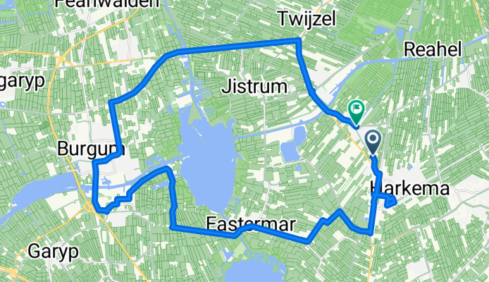 Lytse Wei, Drogeham to Tsjerke Buorren, Drogeham