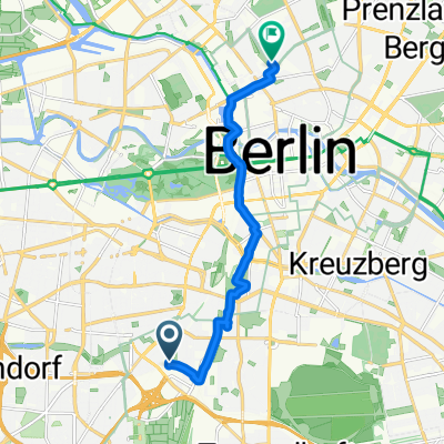 Euref-Campus, Berlin nach Theodor-Heuss-Weg, Berlin