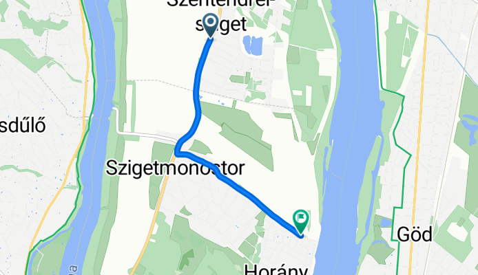 Csóka utca - Monostori utca