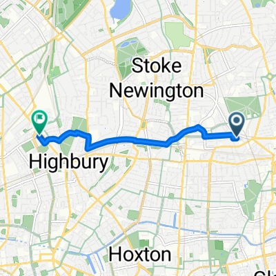 Hackney Downs to Chillingworth Road