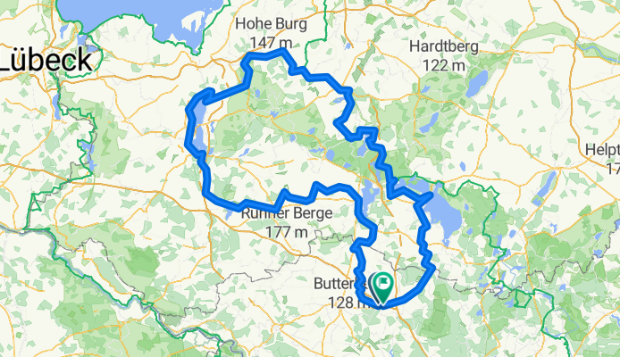 Route nach Heiligengrabe