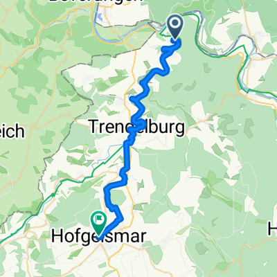 Gerhart-Hauptmann-Weg nach Trendelburg