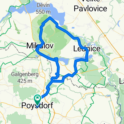 Route in Poysdorf