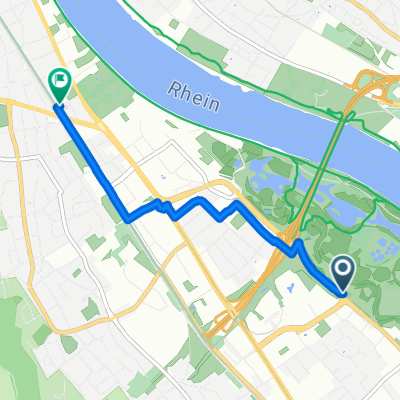 Route nach Bonn