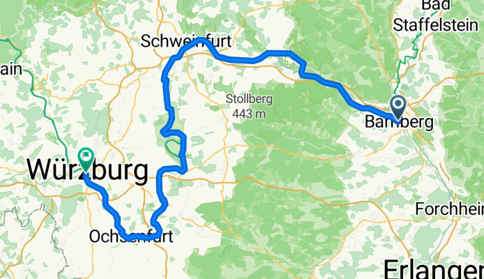 From Bamberg to Würzburg