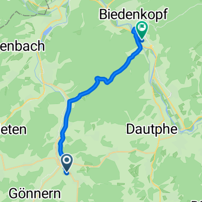 Oberland, Steffenberg nach Georg-Kramer-Straße, Biedenkopf