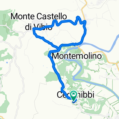 Cecanibbi Madonna Piano Montecastello e ritorno