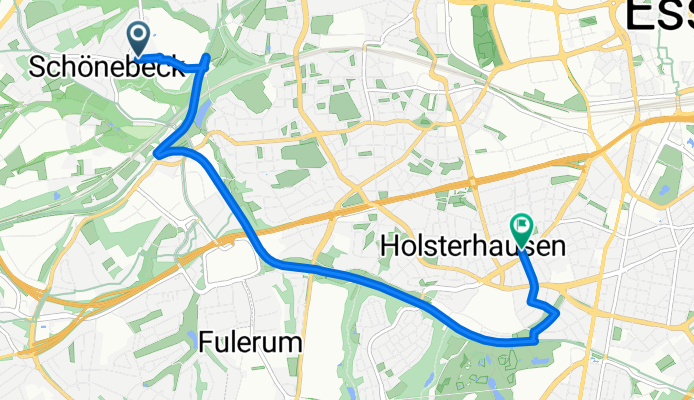 Route zu Eiscafé Dolce Vita