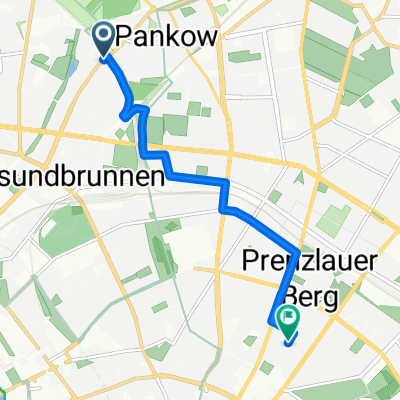 Sternstraße, Berlin to Immanuelkirchstraße, Berlin