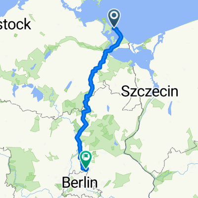 Waldstraße, Zempin nach Hobrechtsfelder Dorfstraße, Panketal